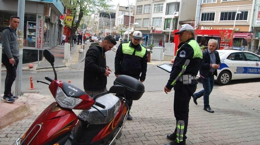 Tekirdağ&rsquo;da Motosiklet Denetimleri Sıklaştı