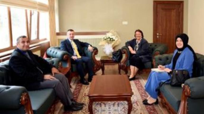 Vali Büyükakın, Genel Müdür Ustaoğlu İle Bir Araya Geldi