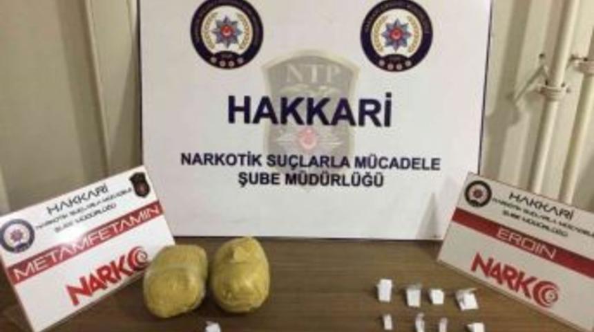 Y&uuml;ksekova&rsquo;da Uyuşturucu Operasyonu