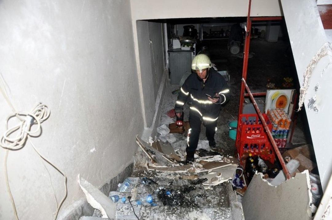 Nazilli&rsquo;de Patlama; 1 Ağır Yaralı