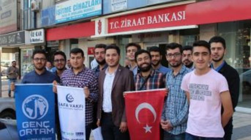 Safa Vakfı &Uuml;niversite &Ouml;ğrencilerinden Cumhurbaşkanı Erdoğan&rsquo;ın Kampanyasına Destek