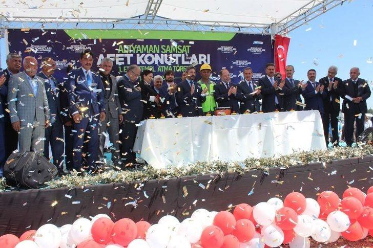 Başbakan Yardımcısı Akdağ Depremzede Konutlarının Temelini Attı G2