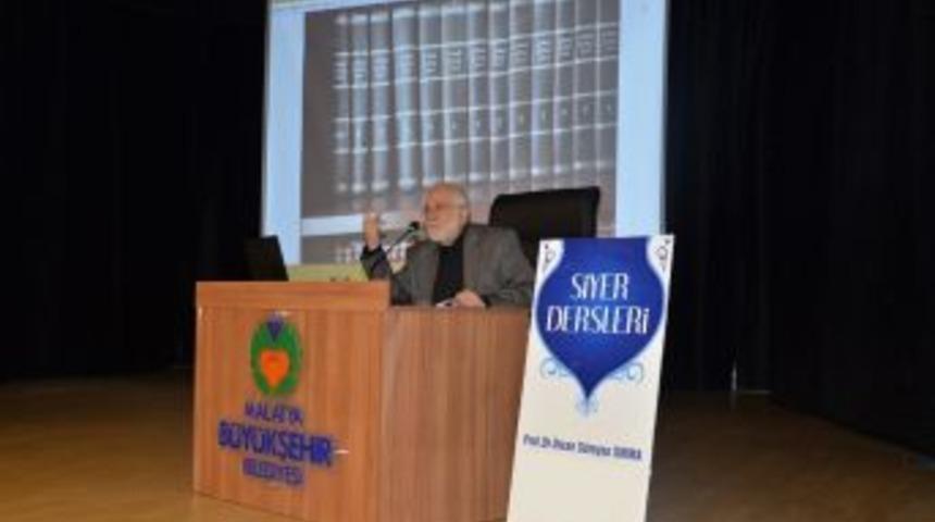 Siyer Derslerinin 16.&rsquo;sını Prof.dr. Sırma Verecek