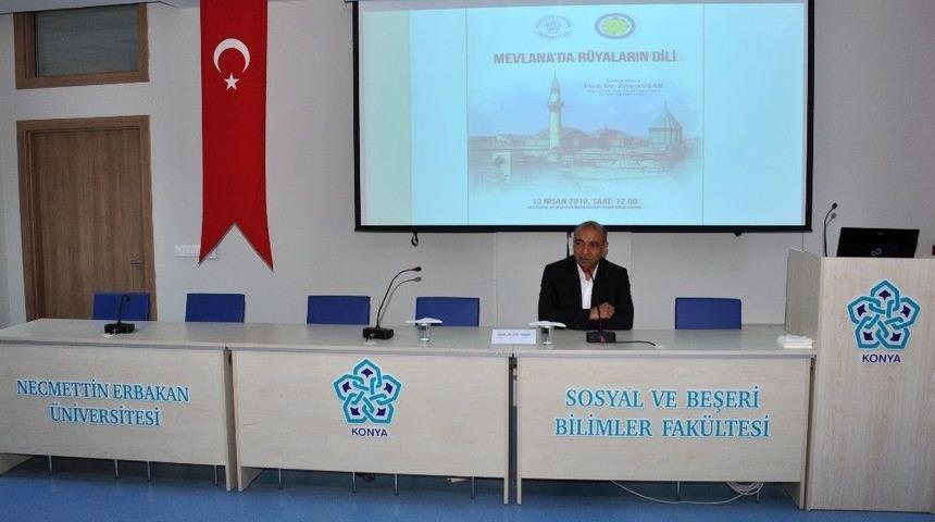 Ne&uuml;&rsquo;de &ldquo;mevlana&rsquo;da R&uuml;yaların Dili&rdquo; Konulu Konferans D&uuml;zenlendi