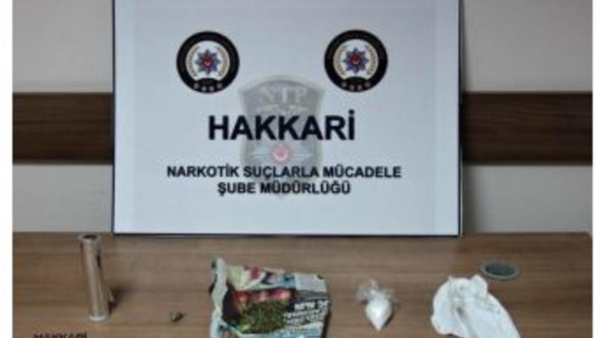 Hakkari&rsquo;de Uyuşturucu Operasyonu