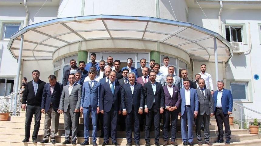 Ak Partili Ağralı Silopi&rsquo;de Su Arıtma Tesisini İnceledi