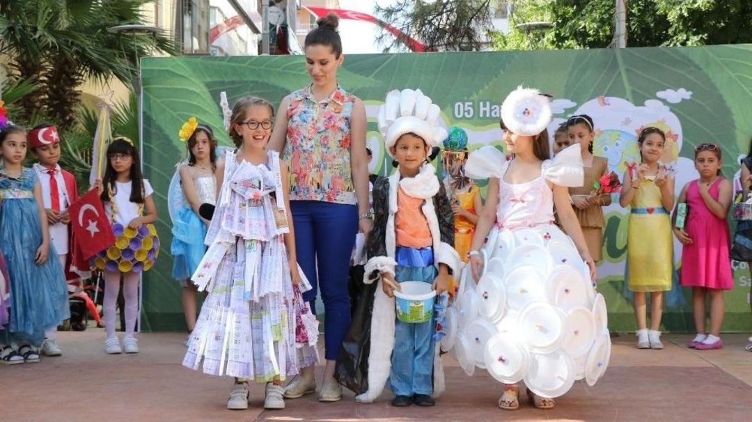 Miniklere &Ccedil;evre Bilinci Aşılanıyor