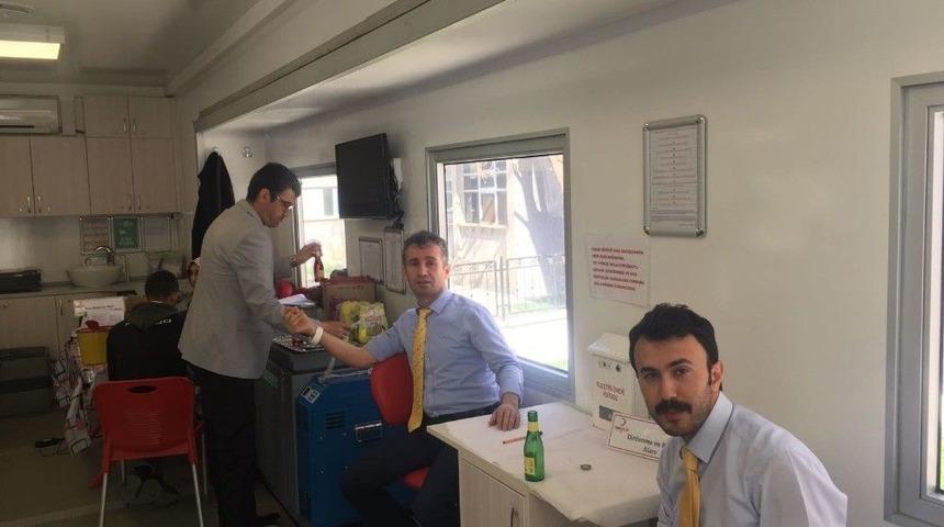 İmam Hatip Ortaokulundan Kan Bağışı Kampanyası