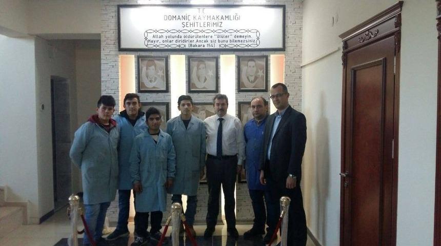 Domani&ccedil; Kaymakamlığı&rsquo;nda Şehitler K&ouml;şesi Oluşturuldu