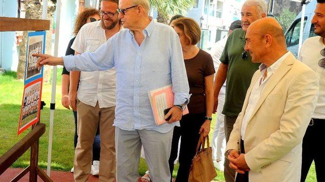 Seferihisar’da Plaj Futbol Sahasına Şenes Erzik’in Adı Verildi