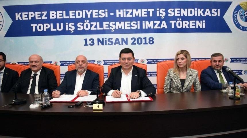 Kepez&rsquo;de Toplu S&ouml;zleşme Heyacanı