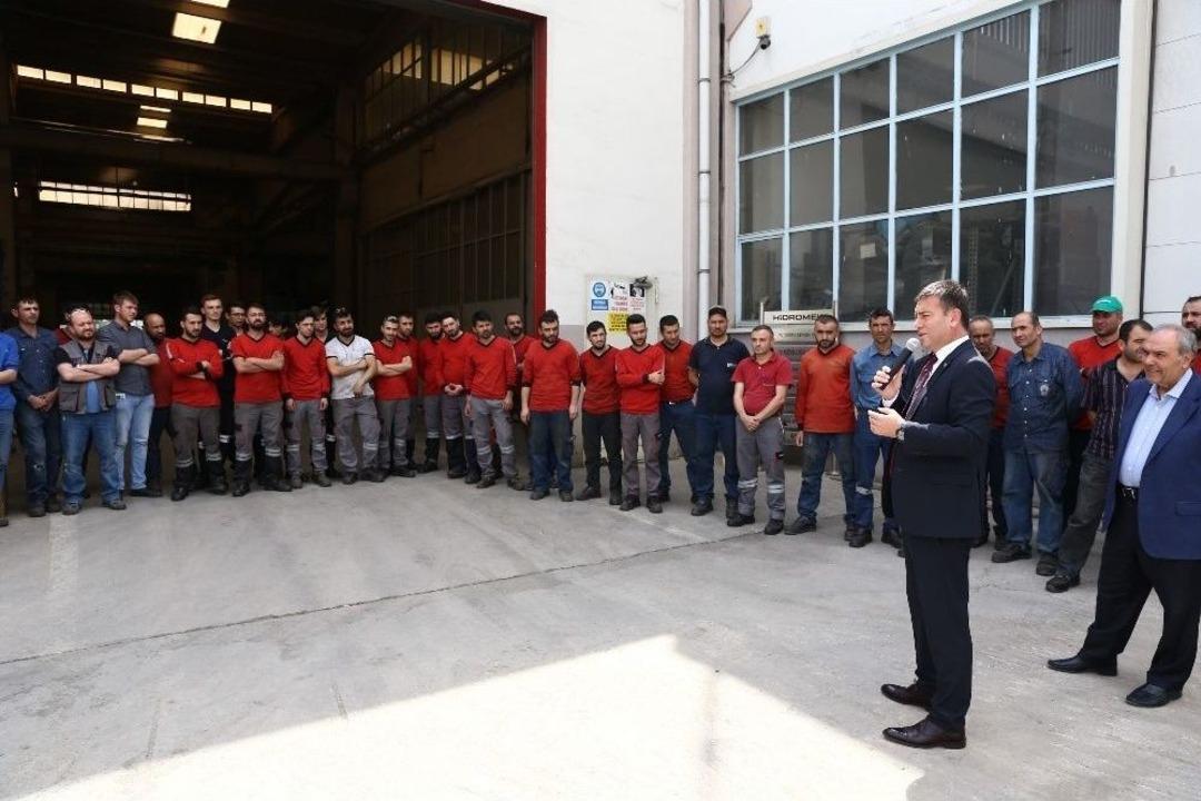 Ak Parti Milletvekili Adayı Barış Aydın: "ankara Sanayisi İle Geleceğin D&uuml;nya Kenti&rdquo;