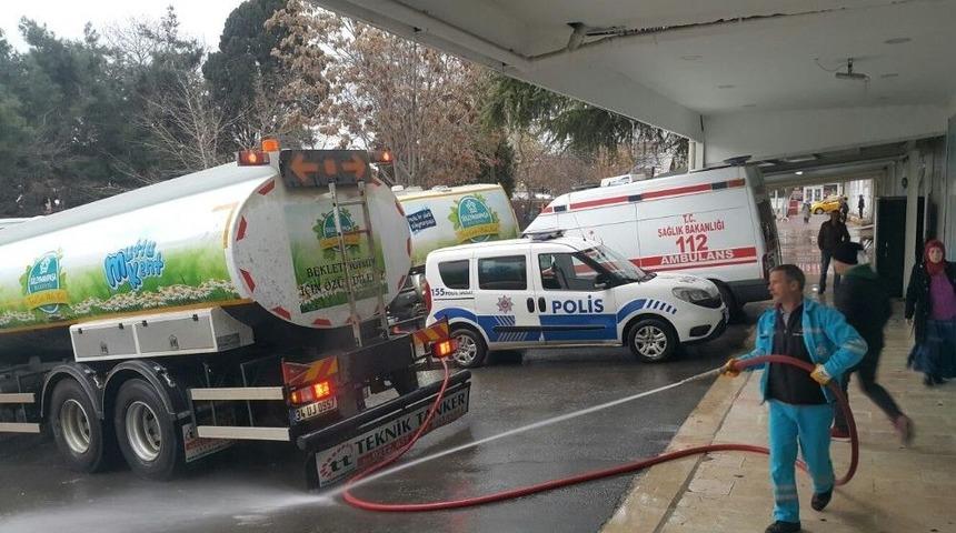 Devlet Hastanesinde Temizlik