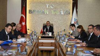 Batman’da Uyuşturucu İle Mücadelede İl Kurulu Toplandı