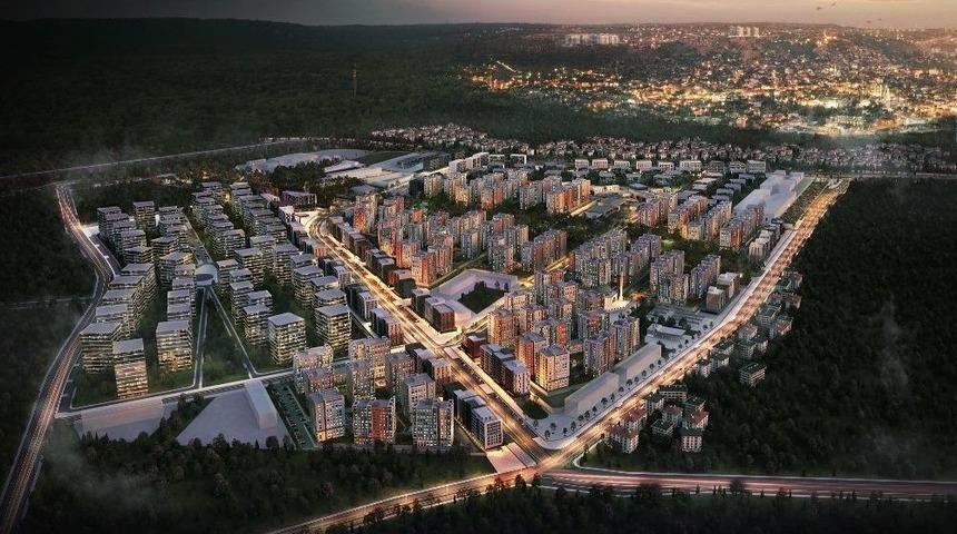 Antalya’ya Yeni Ve Modern Bir Şehir Kazandıracak Proje Hızla Yükseliyor