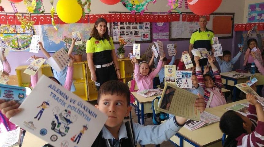 &ldquo;ailemin Ve &Uuml;lkemin Trafik Polisiyim Projesi&rdquo; Kapsamında 3 Bin 601 &Ouml;ğrenciye Eğitim Verildi
