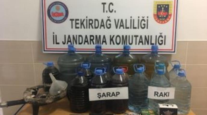 Jandarmadan Ka&ccedil;ak İ&ccedil;ki Operasyonu