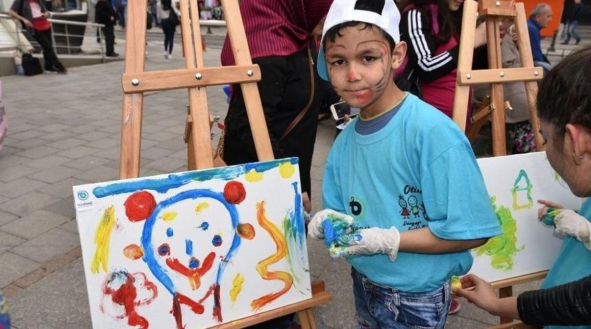 Tekirdağ B&uuml;y&uuml;kşehir Belediyesinden "otizmin Farkındayız" Etkinliği