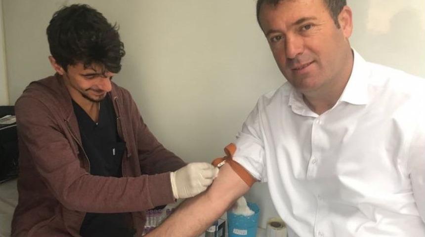 Akçakoca Belediye Personeline Sağlık Taraması Yapıldı