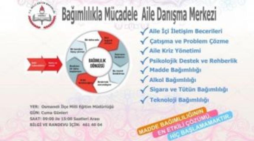Osmaneli İl&ccedil;e Milli Eğitim M&uuml;d&uuml;rl&uuml;ğ&uuml; Aile Danışma Merkezi &Ccedil;alışmalarına Başladı