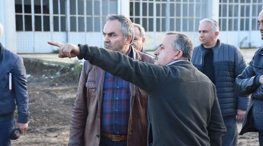 Başkan Ay Kss&rsquo;deki &Ccedil;alışmaları İnceledi