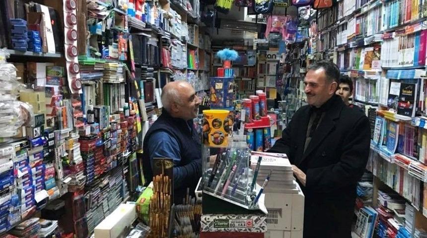 Başkan Yılmaz&rsquo;dan Esnaf Ziyareti