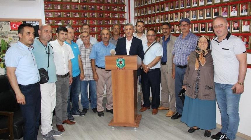 T&uuml;rkiye Harp Malul&uuml; Gaziler Şehit, Dul Ve Yetimleri Derneği Samsun Şube Başkanı Necati Yılmaz: