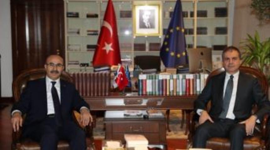 Vali Demirtaş, Bakan &Ccedil;elik&rsquo;i Makamında Ziyaret Etti