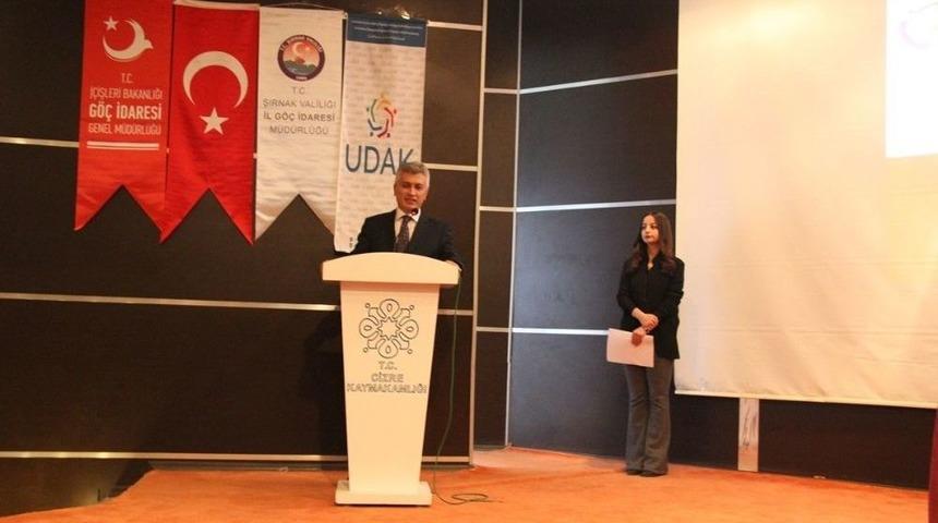 Cizre&rsquo;de İkamet Eden Suriyeliler Bilgilendirildi