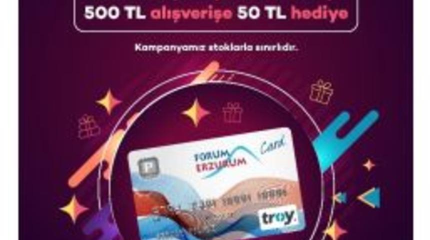 Forum Erzurum’da Bayram Alışverişleri Anında Kazandırıyor