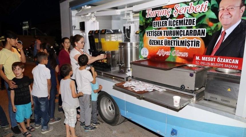 Vatandaştan Turunç Şerbetine Tam Not