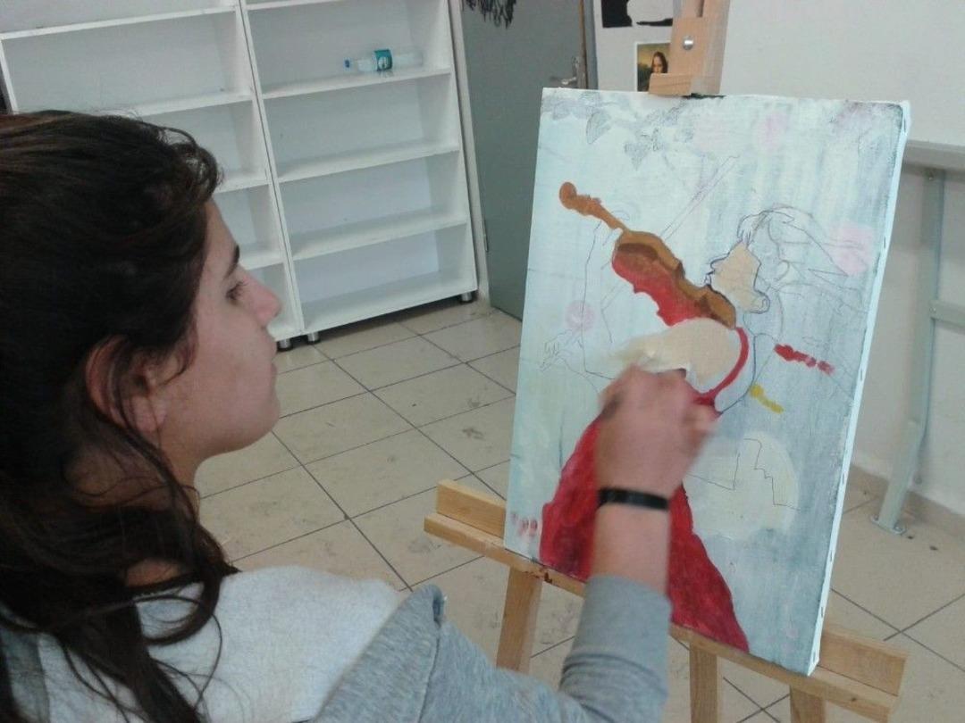 Gerc&uuml;ş&rsquo;te Resim Ve Ebru Kursu A&ccedil;ıldı