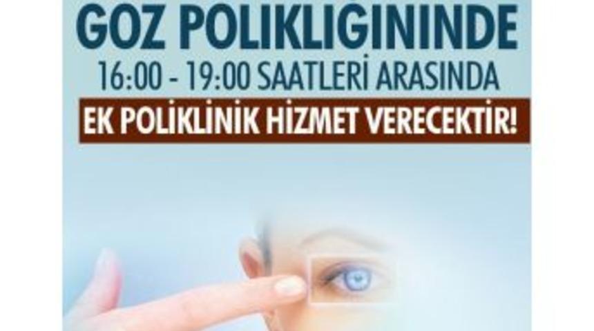 Ae&uuml; G&ouml;z Polikliniğinde Fazla Mesai Uygulaması