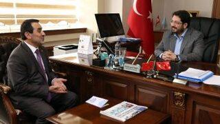 Kardeş Belediyeden Aksaray Belediyesine Ziyaret