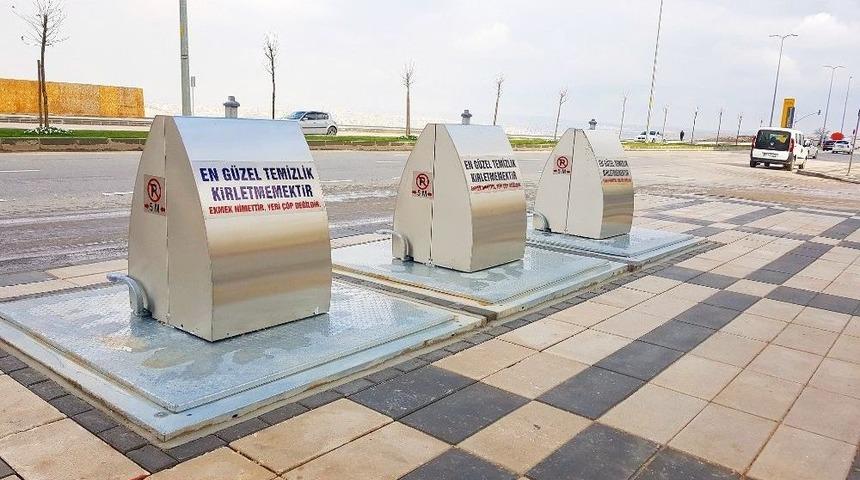 Şahinbey’de Modern Yeraltı Çöp Toplama Sistemleri