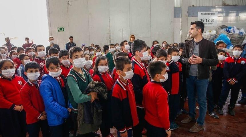 Şehitkamilli &Ouml;ğrenciler M&ouml;p Tesisini Gezdi