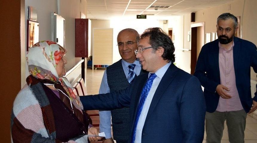 İl Sağlık M&uuml;d&uuml;r&uuml; Benli Yeşilhisar Ve İncesu&rsquo;da İncelemelerde Bulundu