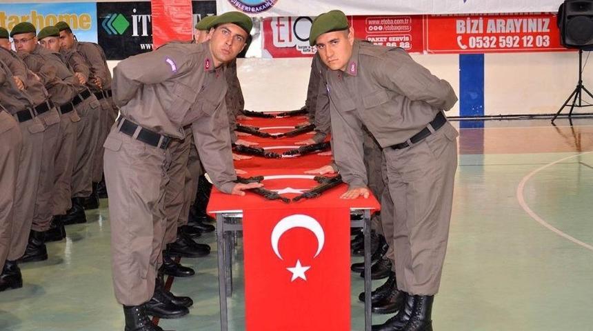 Tekirdağ&rsquo;da Kısa D&ouml;nem Erler Yemin Etti