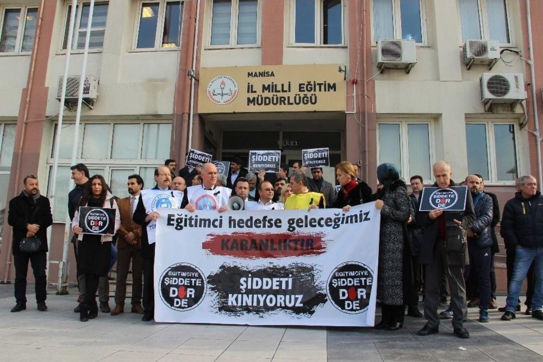 Eğitim Sendikaları Şiddete Karşı Tek Ses Oldu