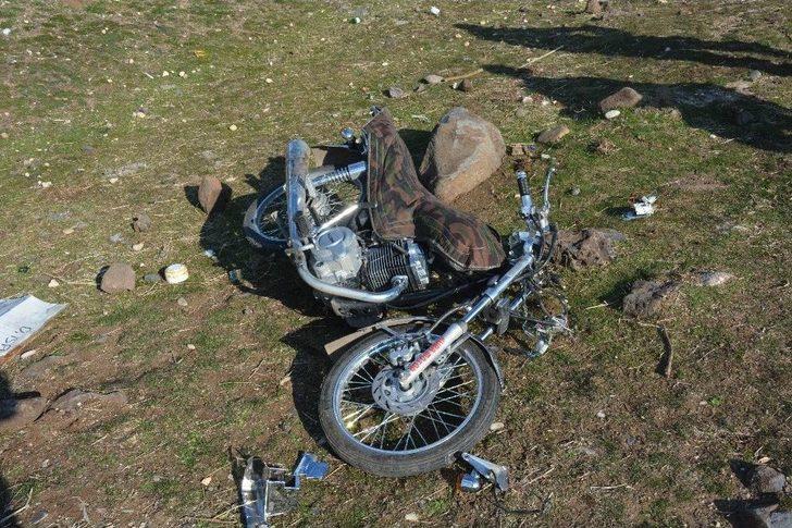 Çaldığı Motosikletle Kaza Yapan Kişi Ağır Yaralandı G3
