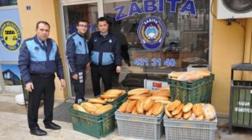 İzinsiz Satılan Ekmeklere El Konuldu