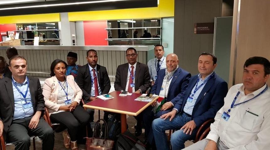 Hak-iş Genel Başkanı Arslan, Cenevre&rsquo;de Uluslararası Temaslarda Bulundu