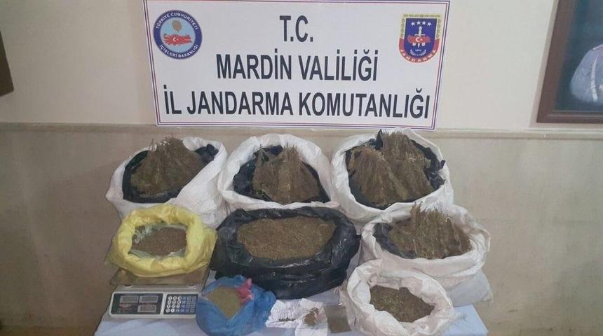 Mardin’de Uyuşturucu Operasyonu