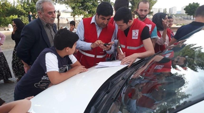 Siirt&rsquo;te Kızılay&rsquo;dan Gıda Yardımı