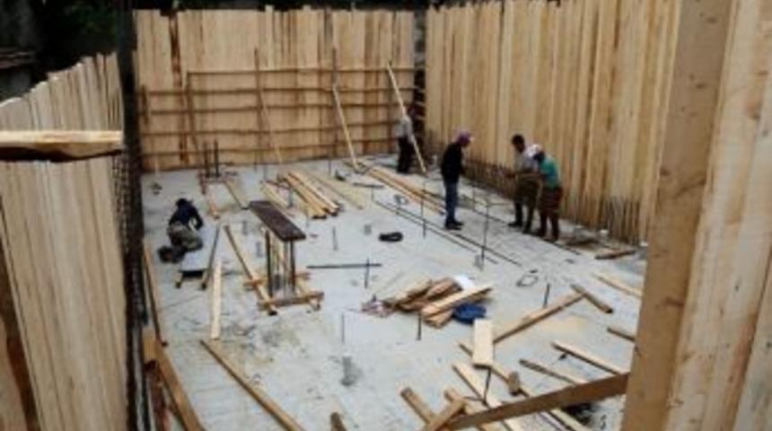 Boyacılar Caminde Çevre Düzenleme Çalışmalarına Başlandı