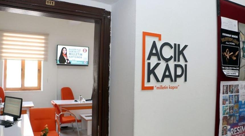 İ&ccedil;işleri Bakanlığının &ldquo;a&ccedil;ık Kapı Projesi&rdquo; Isparta&rsquo;da Hayata Ge&ccedil;irildi