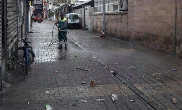 Şehir Genelinde Temizlik Çalışması Yapıldı