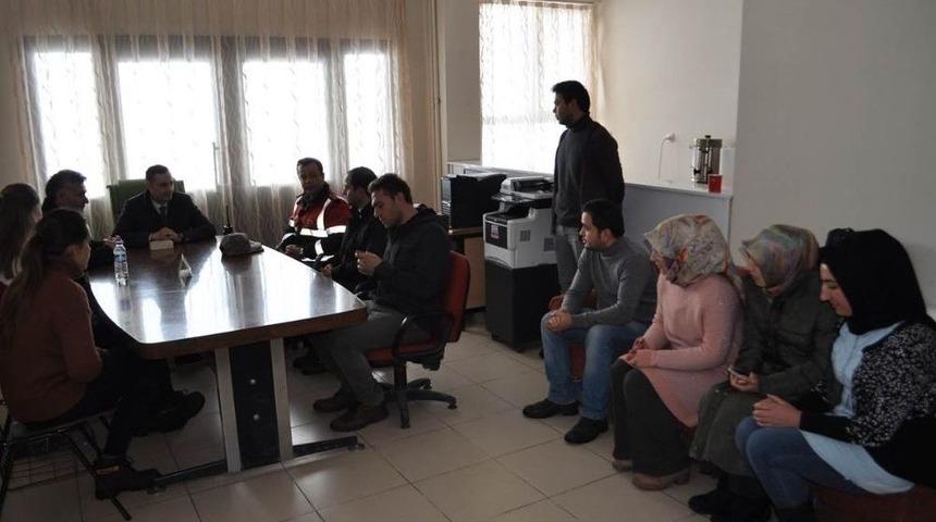 Kaymakam Ko&ccedil;, Okullarda &Ouml;ğrencilerle Bir Araya Geliyor