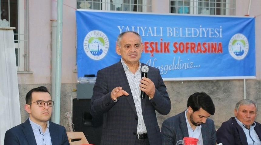Yahyalı&rsquo;da &Ouml;nce A&ccedil;ılış Sonra İftar