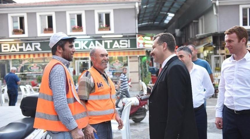 Karesi&rsquo;nin Sokaklarına Antik Kilit Taşı D&ouml;şeniyor